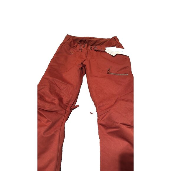 Women's Snow Pants By Roxy Nadia Smoked Paprica Size XS 10K DryFlight Technology - Picture 6 of 16